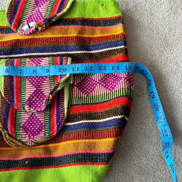 New colorful Mexican bag/back pack - Picture 4 of 7